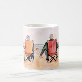 Der Sonnenuntergang Kaffeetasse