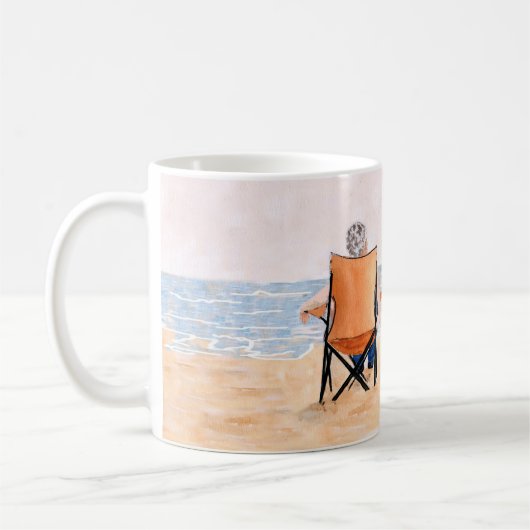 Der Sonnenuntergang Kaffeetasse (Links)