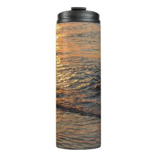 Der Sonnenuntergang reflektiert das wunderschöne M Thermosbecher