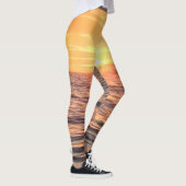 Der Sonnenuntergangozean Leggings (Rechts)