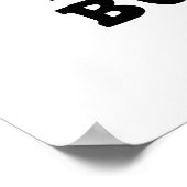 Der sonnenverwöhnte Sommer-Burger-Pun Poster (Ecke)