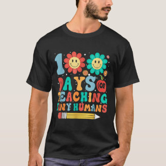 Der sonnige 100. Schullehrertag kinder 100 Tage T-Shirt