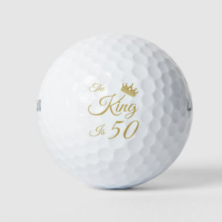 Der sonnige 50. Geburtstag für Männer Golfball