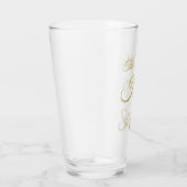 Der sonnige 65. Geburtstag für Männer Glas (Rechts)