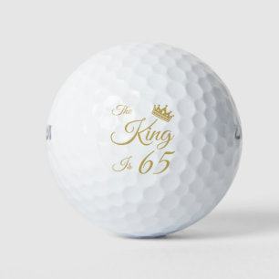 Der sonnige 65. Geburtstag für Männer Golfball