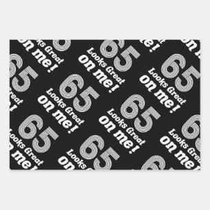 Der sonnige 65. Geburtstag für sie Geschenkpapier Set