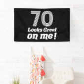 Der sonnige 70. Geburtstag für sie Banner (Insitu)