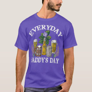 Der sonnige Alltag ist Papa's Day Vathers Day Beer T-Shirt
