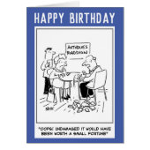 Der sonnige Cartoon. Desaster Antiquitäten (Vorne)