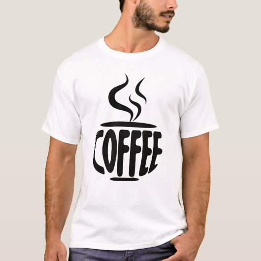 Der sonnige Coffee Cup für Kaffeeliebhaber T-Shirt (Vorderseite)
