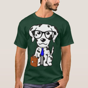 Der sonnige Dalmatiner ist auf dem Weg zur Arbeit T-Shirt