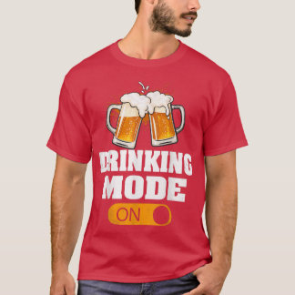 Der sonnige Drink-Modus bei Vintagem Drink T-Shirt