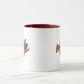 Der sonnige Erntedank Türkei im Herbst Tasse (Zentrum)