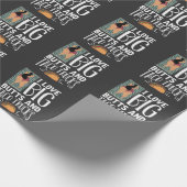 Der sonnige Große Hintern und Taco Lover Geschenkpapier (Ecke)