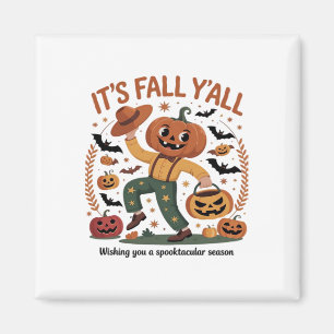 Der sonnige Halloween Herbst Niedlich Herbst 2009 Magnet