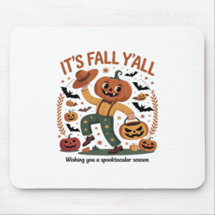 Der sonnige Halloween Herbst Niedlich Herbst 2009 Mousepad