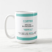 Der sonnige Kaffee rückwärts ist Eeffoc Funny Funn Kaffeetasse (Links)