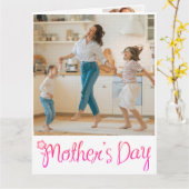 Der sonnige "Mama Unbezahlter Therapeut" Blumenmut Karte (Gelbe Blume)