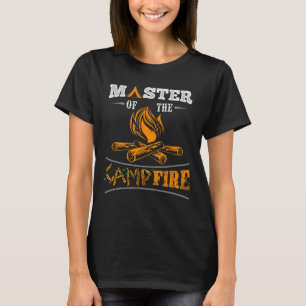 Der sonnige Meister des Campfire Männer, Frauen un T-Shirt