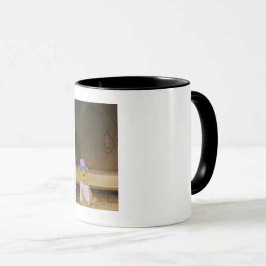 Der sonnige Morgen Winnie the poo Tasse (VorderseiteRechts)