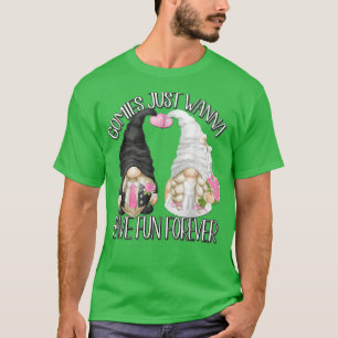 Der sonnige Polterabend macht Niedliche Gnome für  T-Shirt
