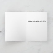 Der sonnige Pub nur einen Näheren Spaziergang mit  Karte (Innenseite)