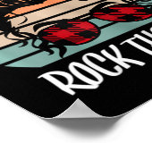 Der sonnige Testtag rockt den Testsonnenprüftag. Poster (Ecke)