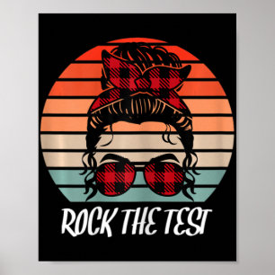 Der sonnige Testtag rockt den Testsonnenprüftag. Poster