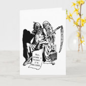 Der sonnige Vatertag - Zoll 5" x 7" Karte (Gelbe Blume)