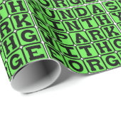 Der Sonntag im Park mit George Geschenkpapier (Rolleneckpunkt)