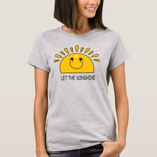 Der Sonshine_Christlich-T - Shirt gelassen (Vorderseite)