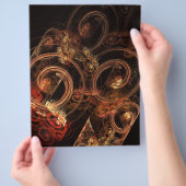 Der Sound Abstrakt Art Flyer (Hand)