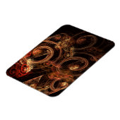 Der Sound Abstrakt Art Premium Magnet (Linke Seite)