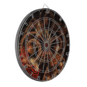 Der Sound der Abstrakten Musikkunst Dartscheibe (Vorderseite Links)