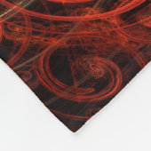 Der Sound der Abstrakten Musikkunst Fleecedecke (Ecke)