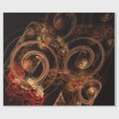 Der Sound der Abstrakten Musikkunst Geschenkpapier (Flach)