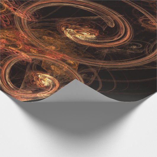 Der Sound der Abstrakten Musikkunst Geschenkpapier (Ecke)