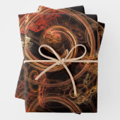 Der Sound der Abstrakten Musikkunst Geschenkpapier Set (Beispiel)