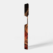 Der Sound der Abstrakten Musikkunst iPhone Hülle (Rechte Seite)