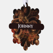 Der Sound der Abstrakten Musikkunst Ornament Karte (Linke Ecke)