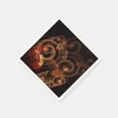 Der Sound der Abstrakten Musikkunst Serviette (Ecke)