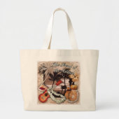 Der Sound der Inseln Jumbo Stoffbeutel (Vorne)