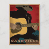 Der Sound von Nashville Postkarte (Vorderseite)