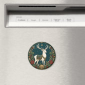 Der souveräne Hirsch des Winters Magnet (In Situ (Geschirrspüler))