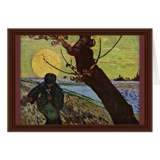 Der Sower durch Vincent van Gogh (Vorderseite (Horizontal))