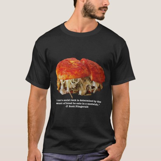Der soziale Rang eines Mannes wird durch die Menge T-Shirt (Vorderseite)