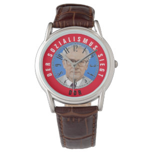 Der Sozialismus siegt Armbanduhr