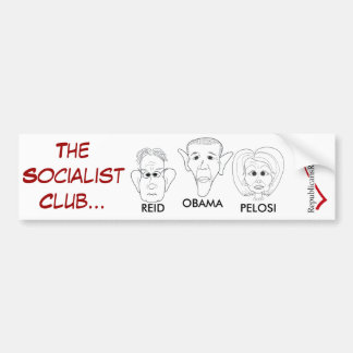 DER SOZIALISTISCHE VEREIN AUTOAUFKLEBER