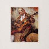 Der spanische Gitarrist (von Pierre-August Renoir) Puzzle (Vertikal)