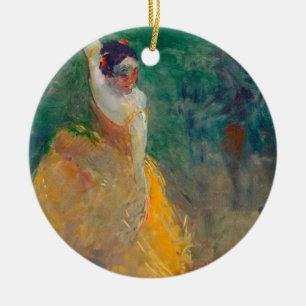 Der spanische Tänzer von Henri de Toulouse Lautrec Keramik Ornament